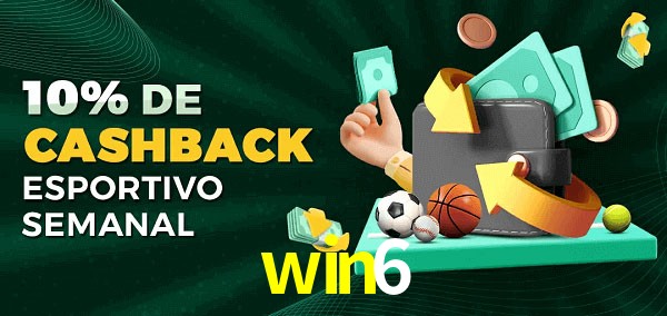 10% de bônus de cashback na win6
